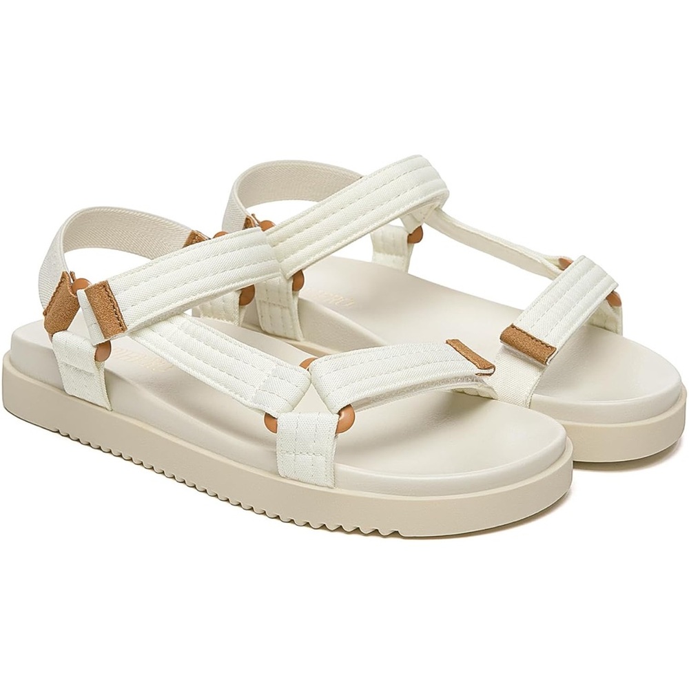 Women's Cream Sandals